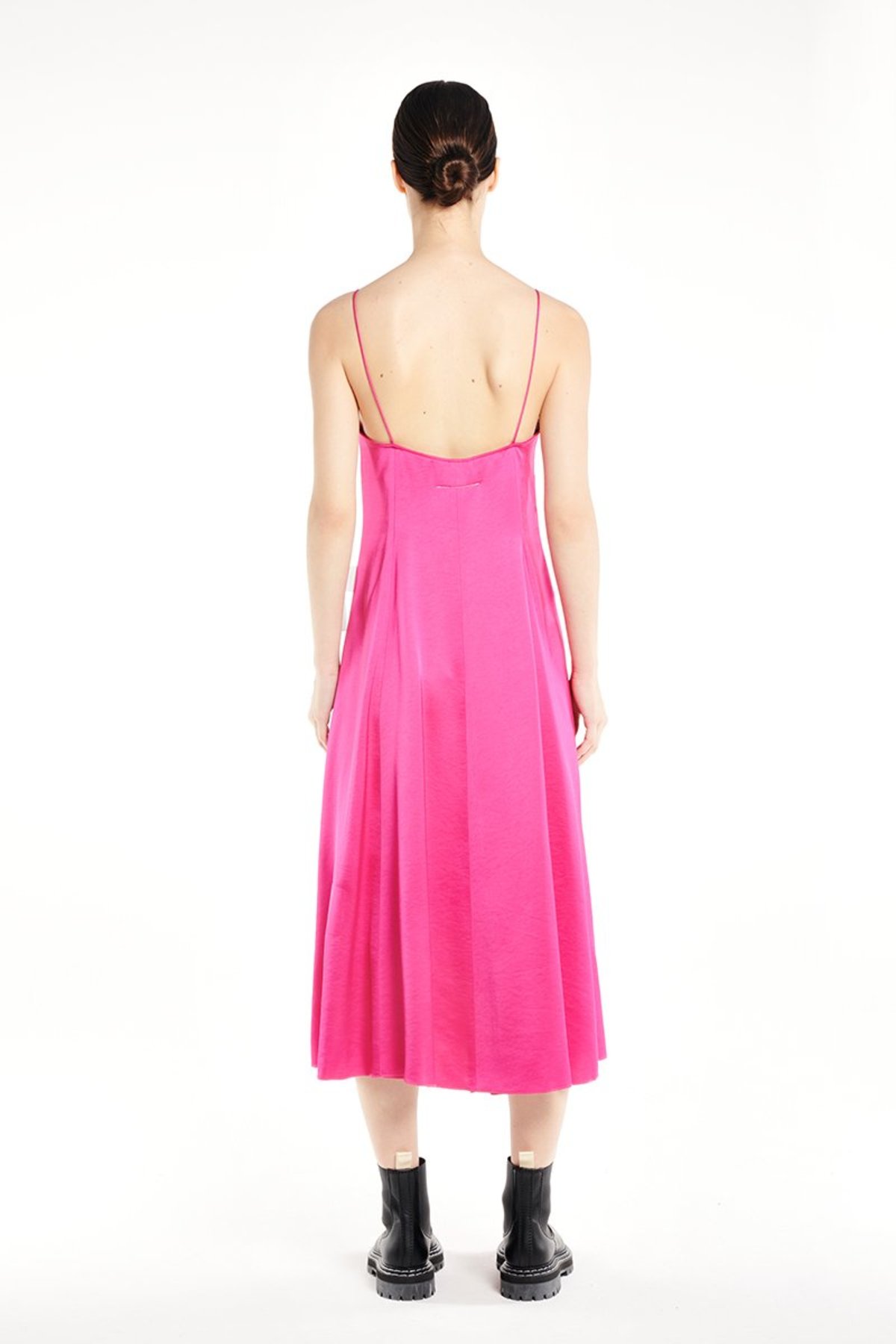 【関税&送料込】Mm6 Silk Slip Dress Reversed-slip-dress-Pink-MM6-