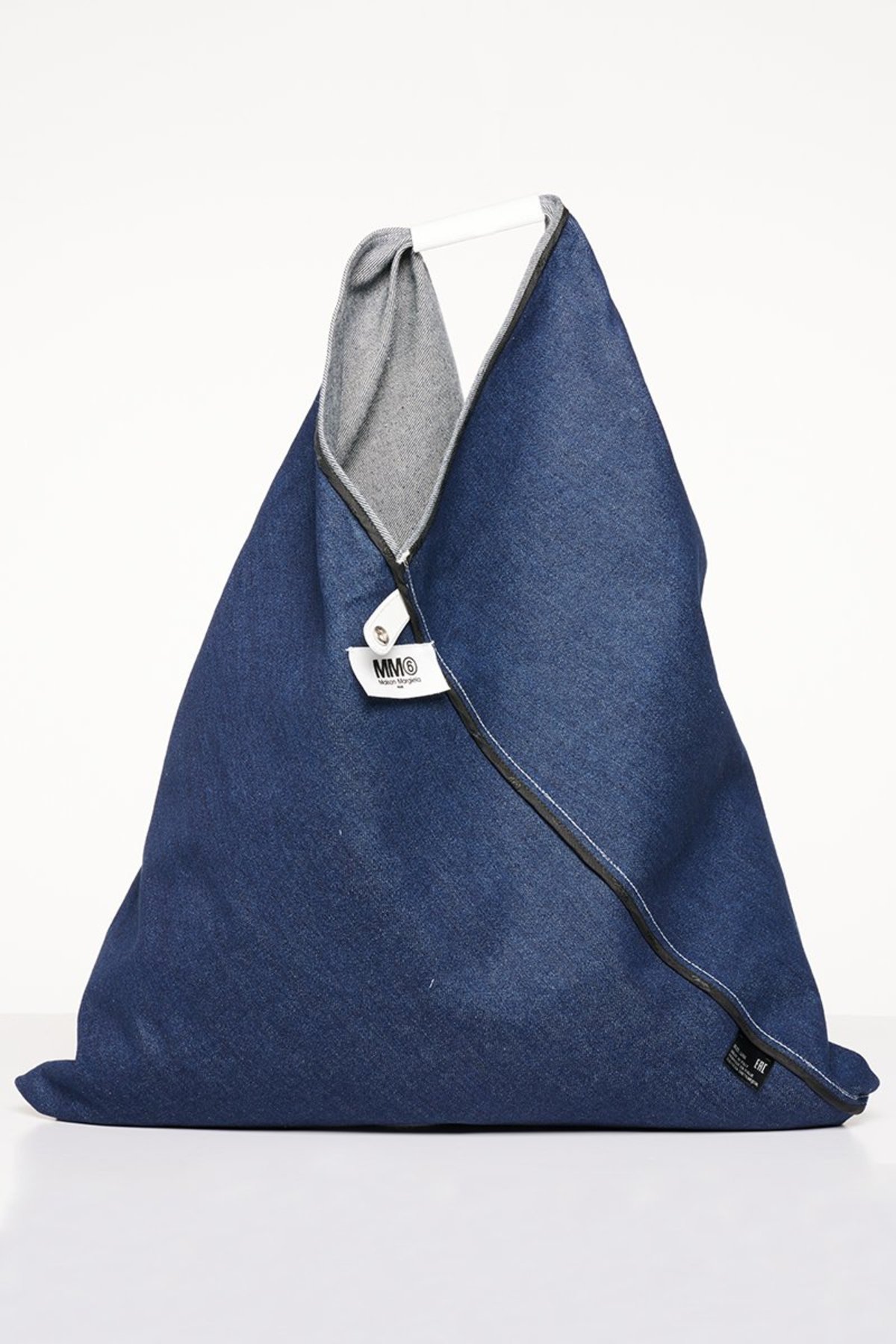 MM6 Maison Margiela Reversible Japanese Denim Tote Bag - Blue 