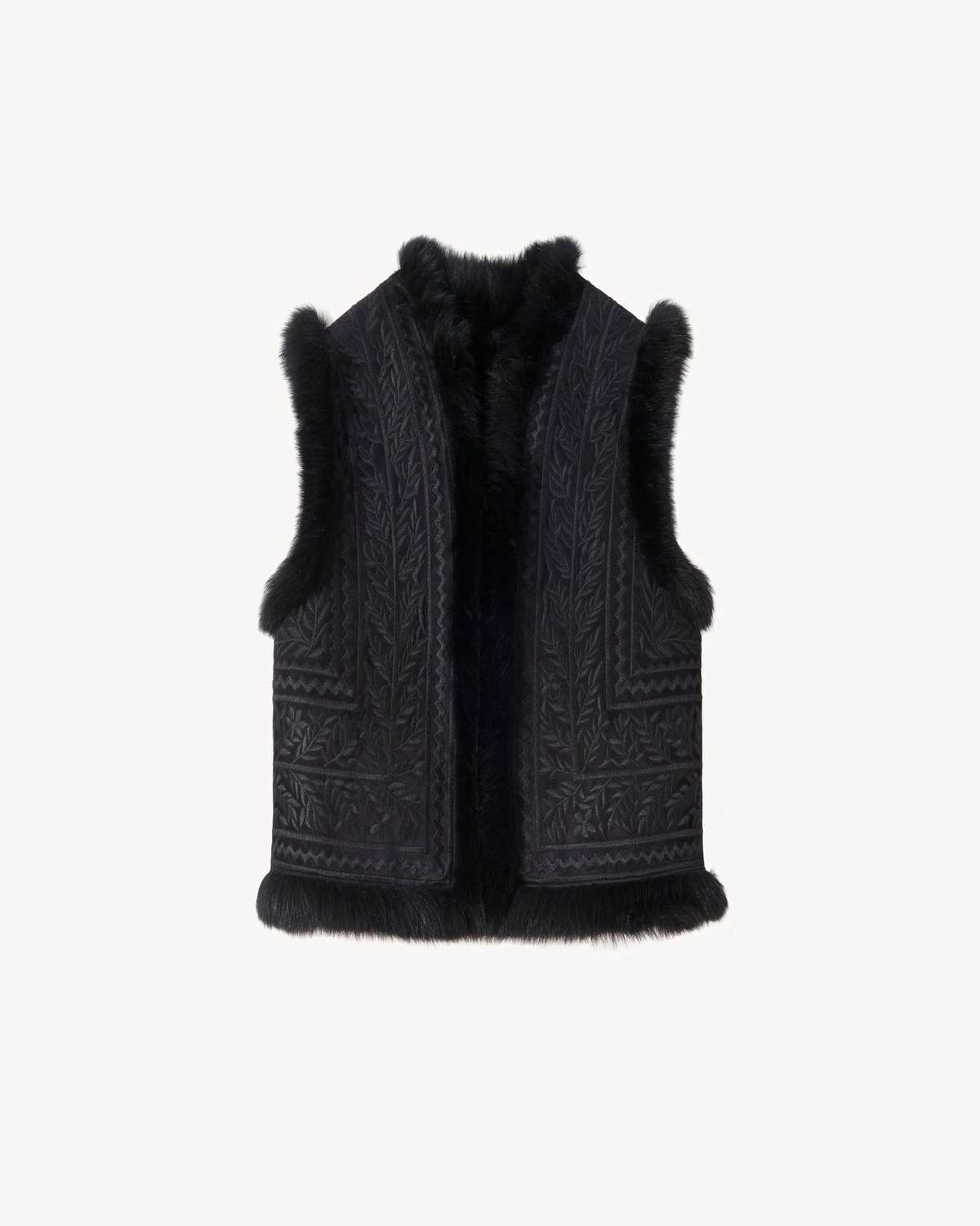 【SUBLATIONS】FURROW KNIT VEST .11【BLACK】 FURROW KNIT VEST .11【BLACK】 – SUBLATIONS