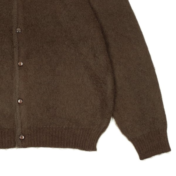 【Lサイズ】Needles Mohair Cardigan dark brown MOHAIR CARDIGAN 