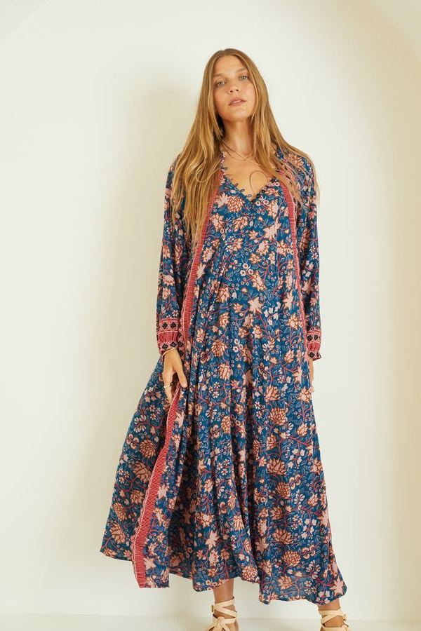 chinese dress ladies Natalie Martin Women's Fiore Maxi Dress
