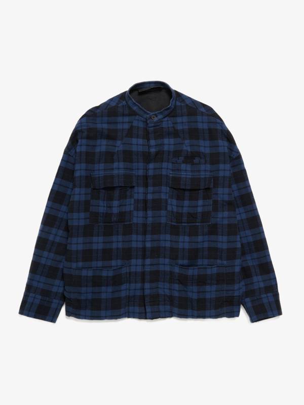 Pre - Loved] Haider Ackermann M Black Blue Checkered Straight
