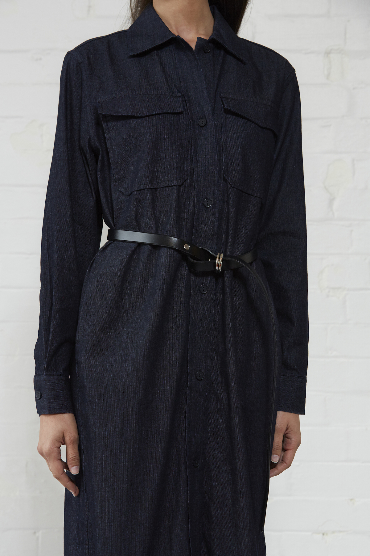 Wood Wood Sada Dress - Dark Denim  - Image 3 of 5