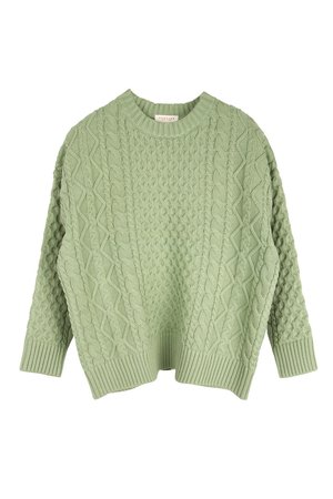 demylee Rashida Sweater - Spring Green 