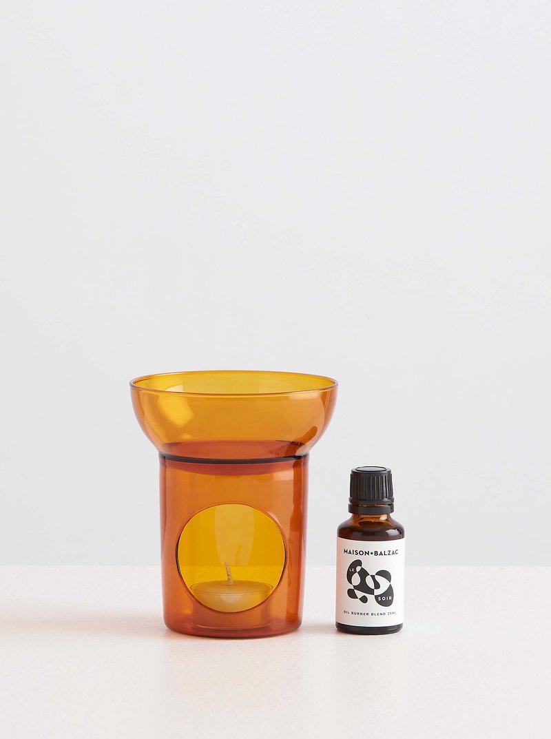 Maison Balzac Essential Oil Burner - Amber Maison Balzac Essential Oil Burner - Amber