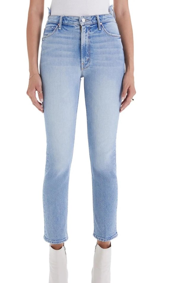 Mother Dazzler Shift Step Waistband I 