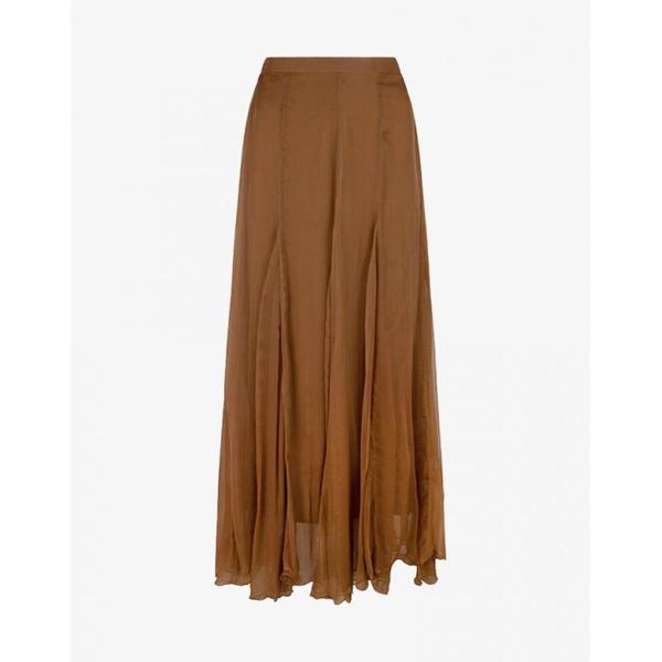 新品未使用 MES DEMOISELLES skirt JANEIRO オレンジ 新品未使用 MES DEMOISELLES skirt JANEIRO オレンジ