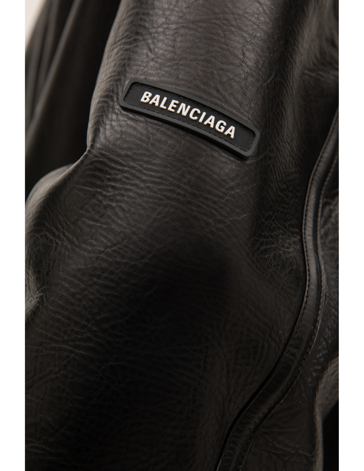 balenciaga shearling jacket mens