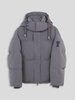 Ami De Coeur Patch Down Jacket - gray - Thumbnail 1