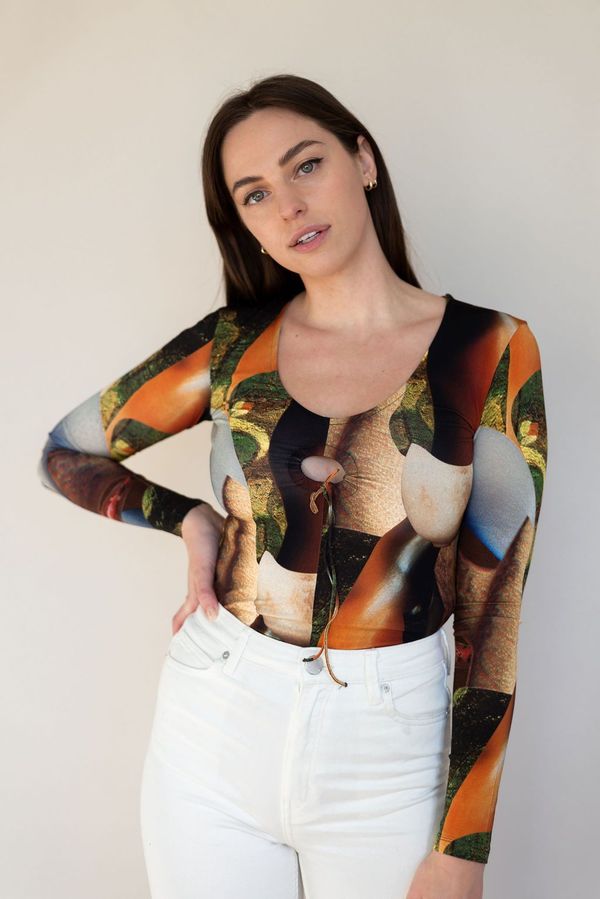 Paloma Wool Zafiro Keyhole Top | Garmentory
