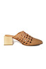 LOQ Ines Woven Leather Mule - Yute - Thumbnail 4
