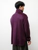Archie Shaggy Half Zip - Eggplant - Thumbnail 2