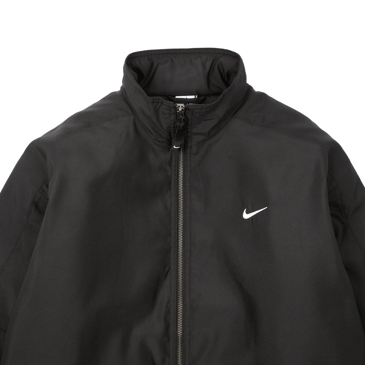 SOLO SWOOSH SATIN BOMBER JACKET 