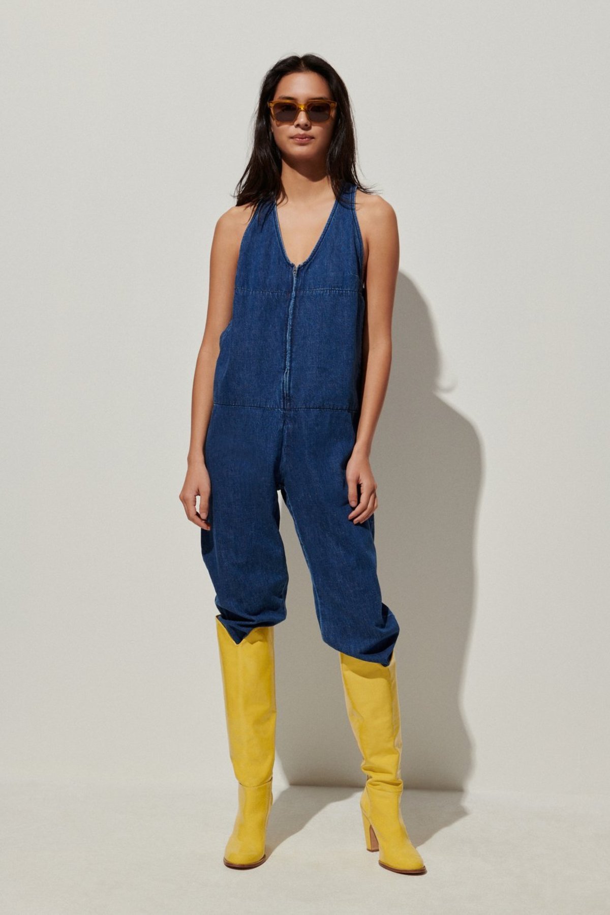 Rachel Comey Buxton Denim Jumpsuit Indigo Garmentory