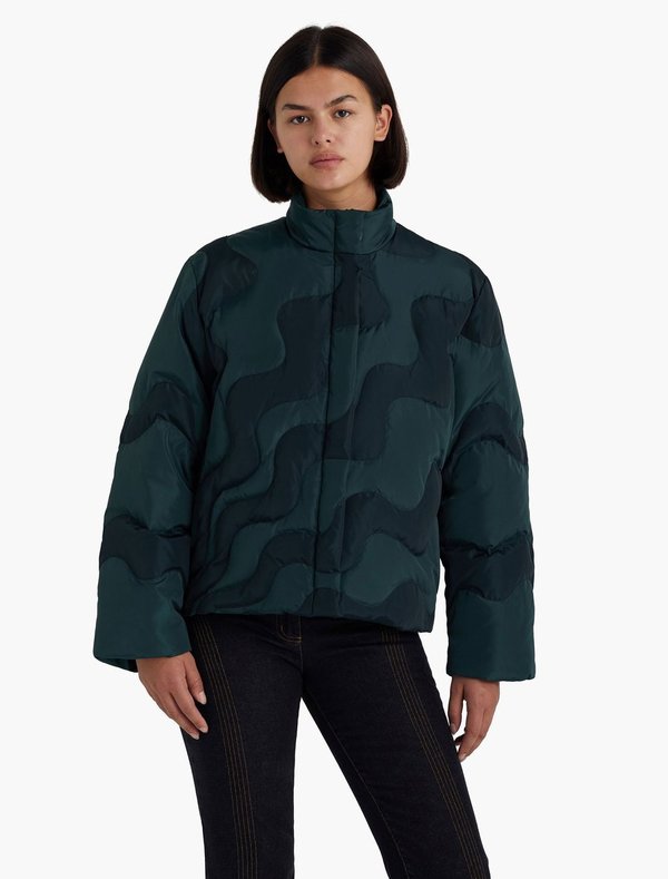 Paloma Wool Hokusai Puffer - Dark Green | Garmentory