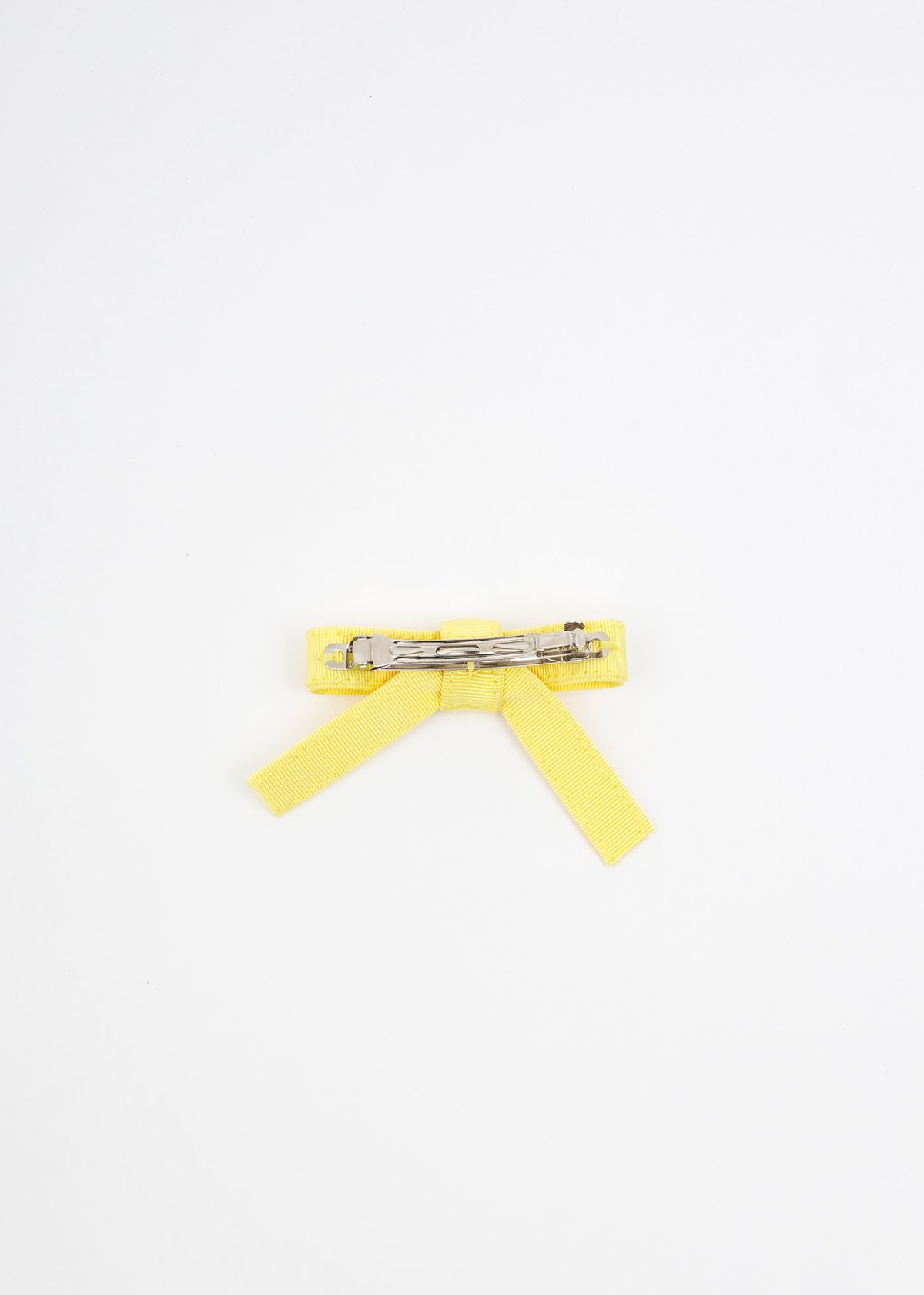Ashley Williams Bow Small Hair Clip - Yello | Garmentory