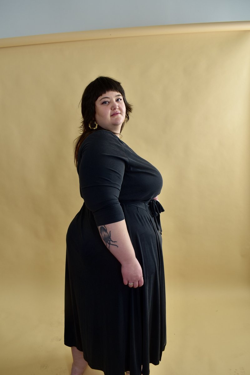 Altar Houseline Una Dress - Knit Volcano