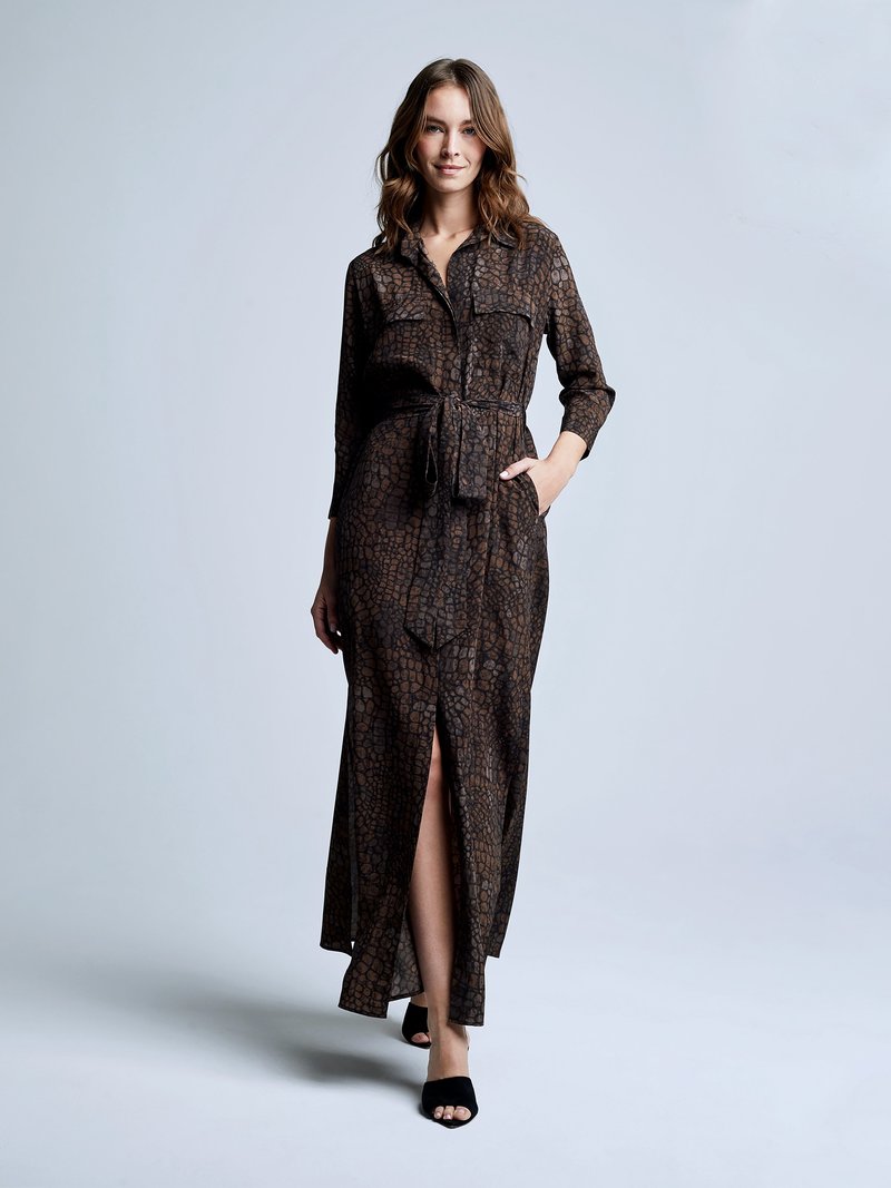 knee length dresses for ladies L'agence Cameron Long Shirt Dress main image 0