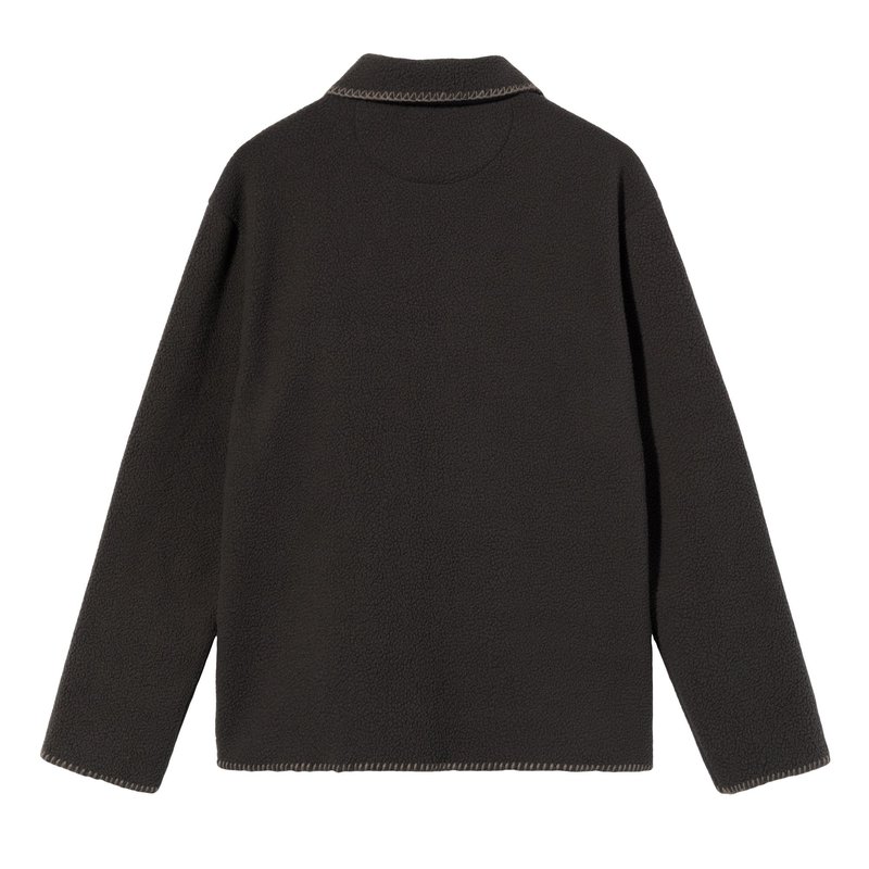Stussy Woodsy Blanket Stitch Fleece | Garmentory