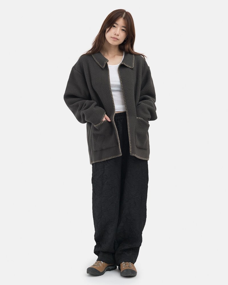 Stussy Woodsy Blanket Stitch Fleece | Garmentory