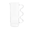 Sophie Lou Jacobsen Wave Pitcher - Clear - Thumbnail 2