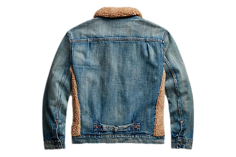 希少 RRL Fleece-Paneled Denim Jacket 希少 RRL Fleece-Paneled Denim Jacket Fleece-Lined Denim