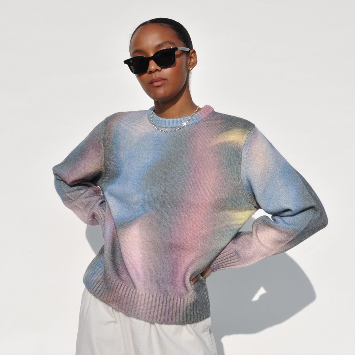 トップス STUSSY MOTION SWEATER 21aw Motion-Sweater---Multi-