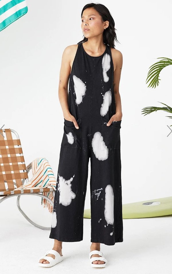 Back Beat Co. Everyday jumpsuit - BLACK 