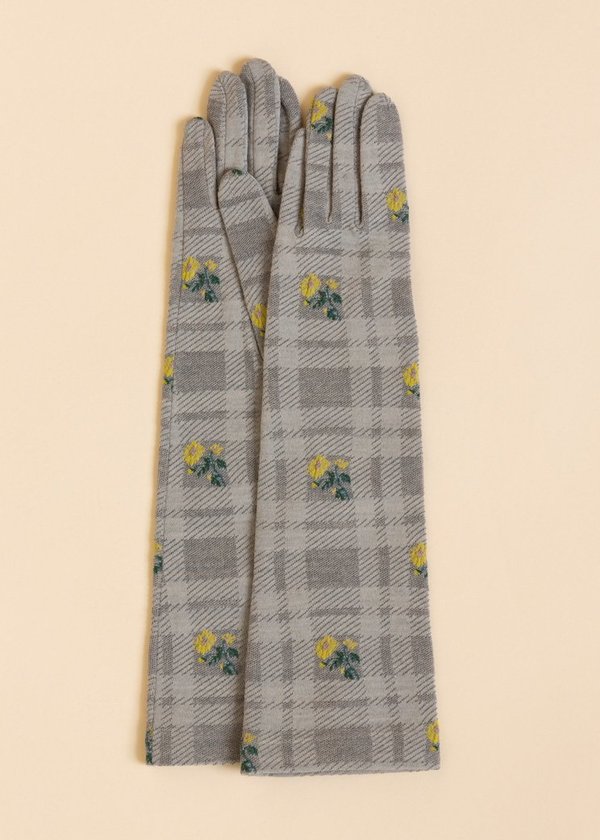 Antipast Long Sock Knit Glove - Gray