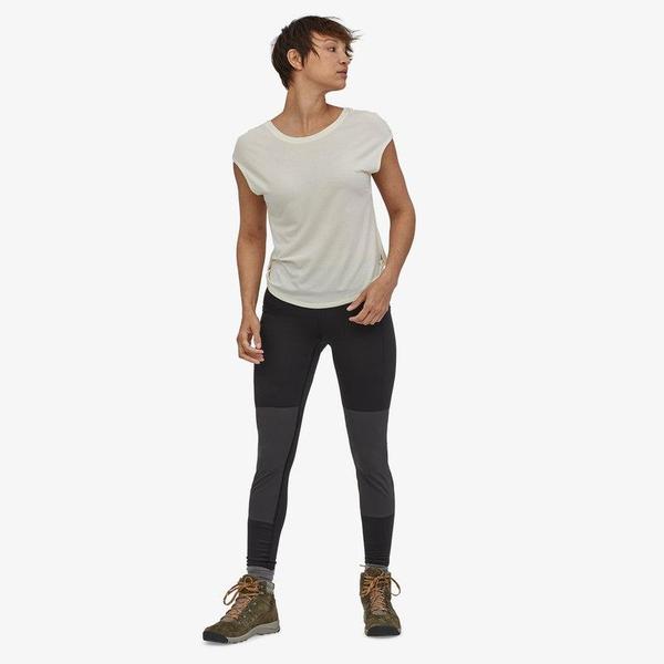 Patagonia Women's Pack Out Hike Tights Black Garmentory