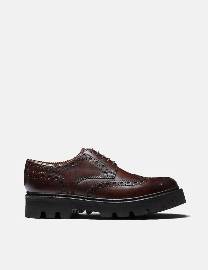 Grenson Archie Commando Sole (Leather) Brown Garmentory