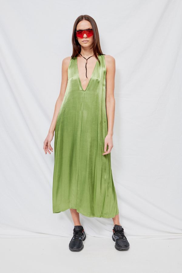 slim fit dress slacks Mint Tent Dress – VESTIDO main image 0