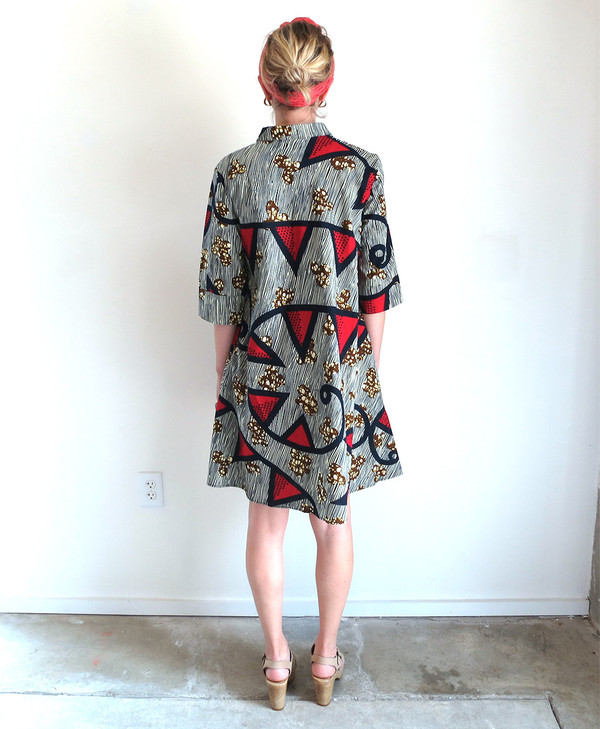 Zuri Shirt Dress in Finish Line | Garmentory