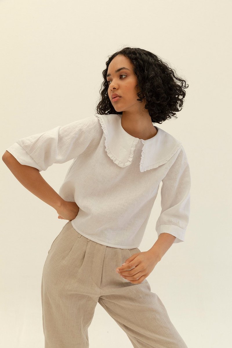 Muse the Label Misa Shirt - White