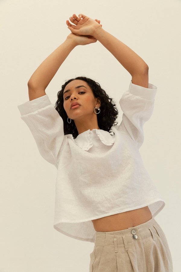 Muse the Label Misa Shirt - White