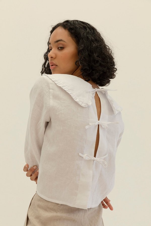 Muse the Label Misa Shirt - White