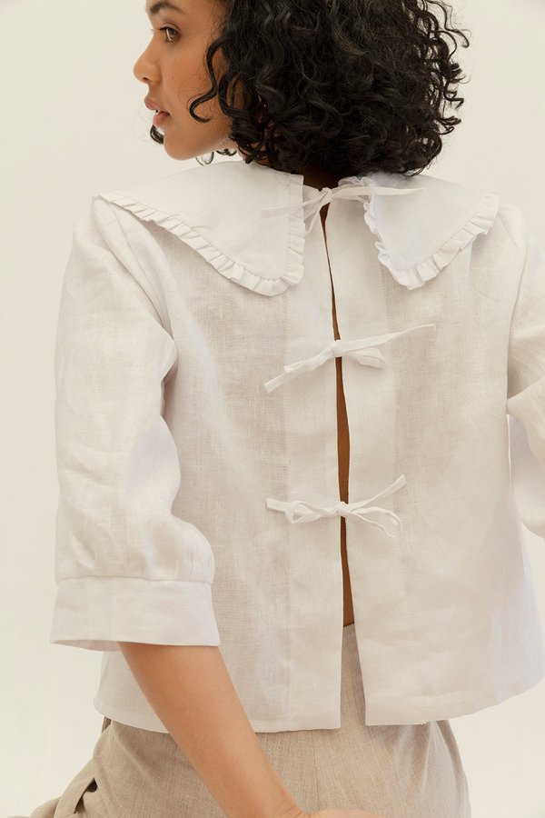Muse the Label Misa Shirt - White
