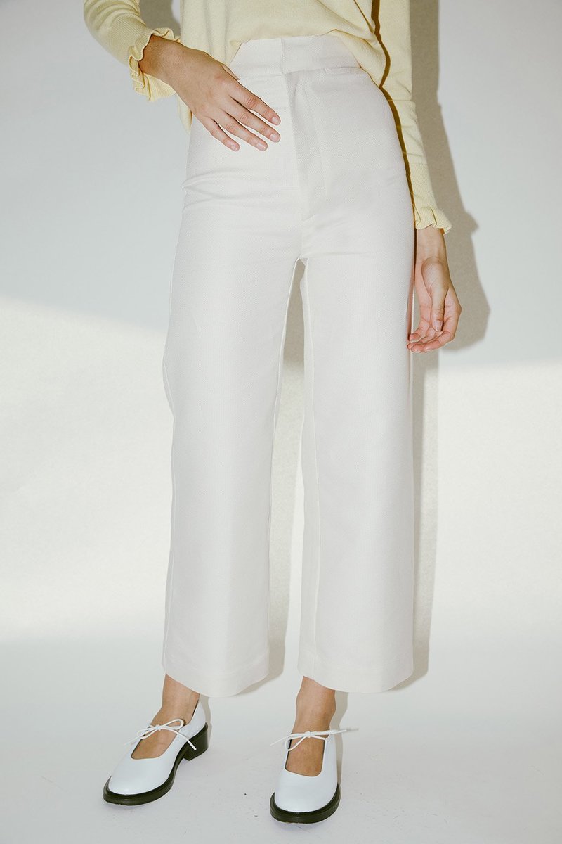 Muse the Label Thea Pants - Milk