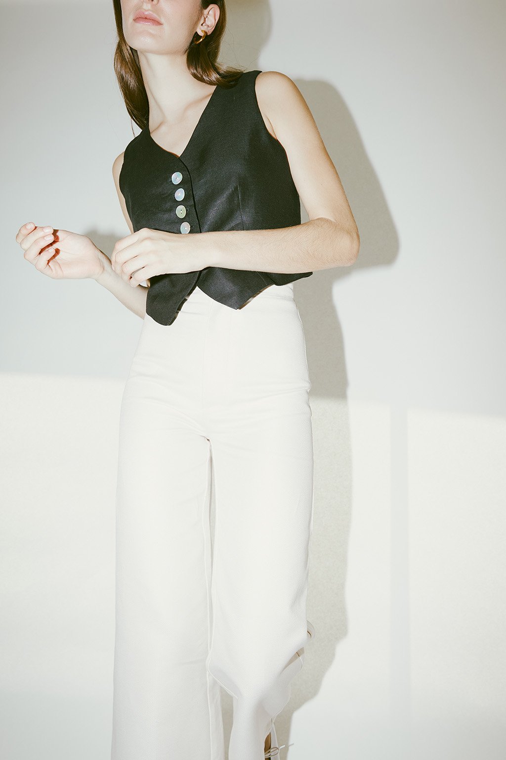 THEA HONEY BUTTER CREAM PANTS