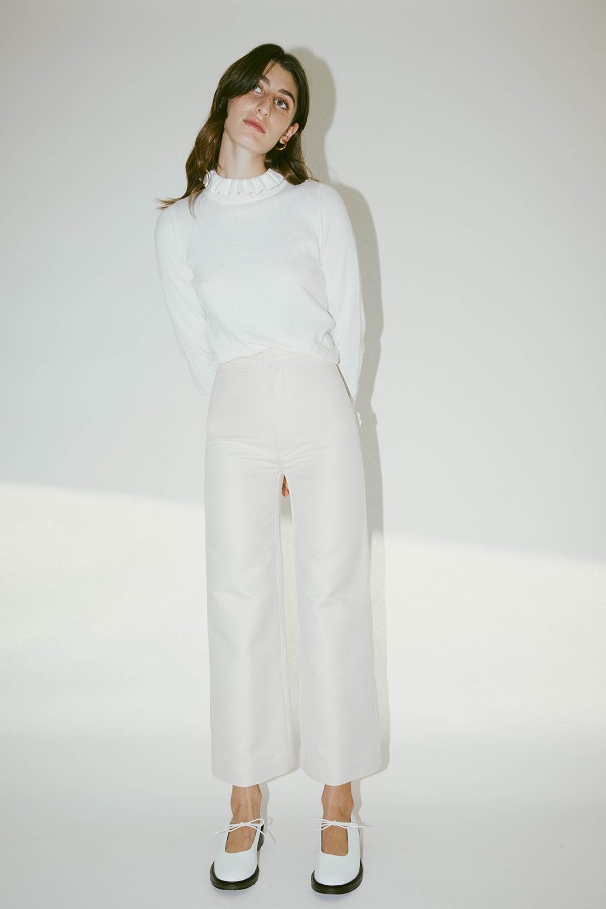 Muse the Label Thea Pants - Milk - Image 8 of 11