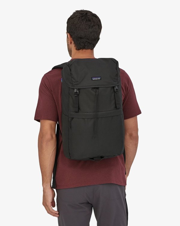 patagonia 28l backpack black Fieldsmith Lid Pack — Walkabout Outfitter including a padded laptop sleeve for those who like to stay connected even while exploring the great outdoors Patagonia Refugio Pack 28L -
