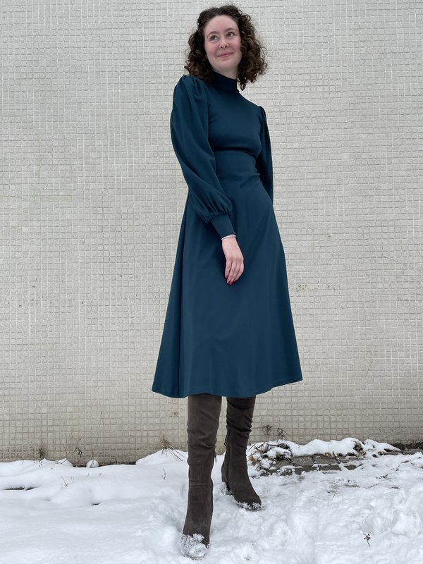 cross stitch dress design Navy Cross-Stitch Embroidery Celeste S Color:timeless blue Versatile and thoughtfully detailed mar_24 Where to buy outfits