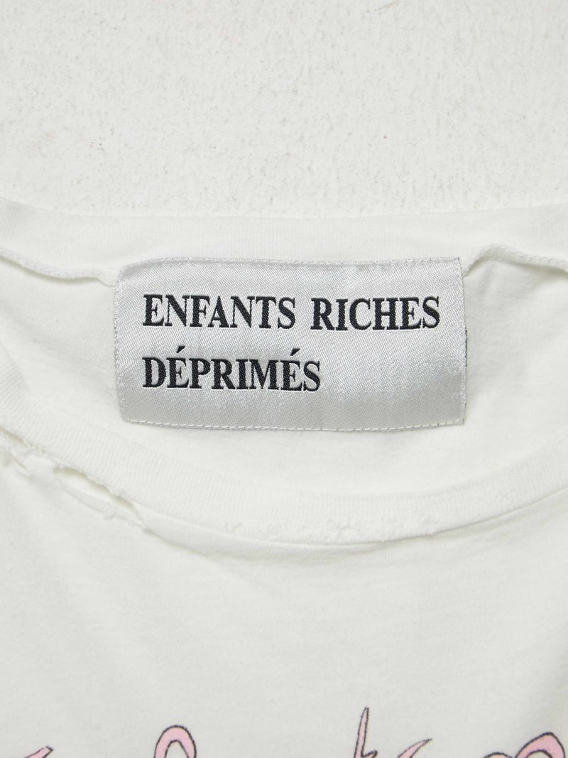 Pre-Loved] Enfants Riches Deprimes M White Girl Logo Printed