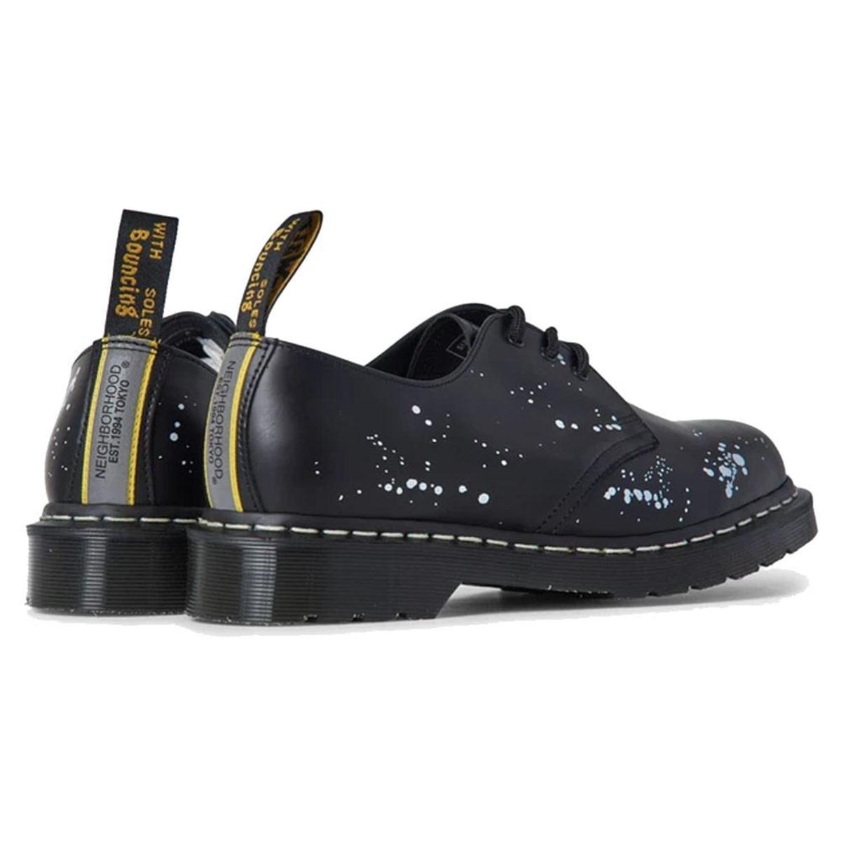Dr. Martens 1461 Neighborhood sneakers - BLACK/WHITE NBHD SMOOTH