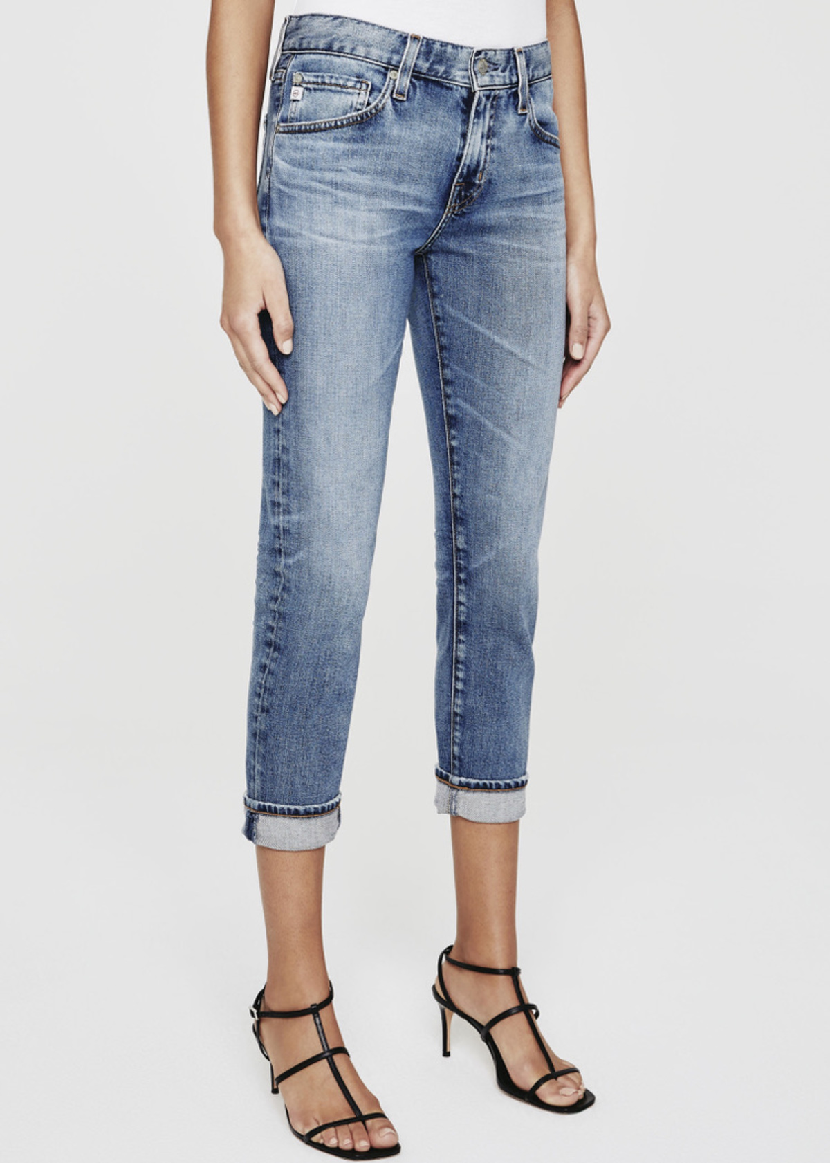 AG Jeans Ex-Boyfriend Jean - BLUE - Image 1 of 3