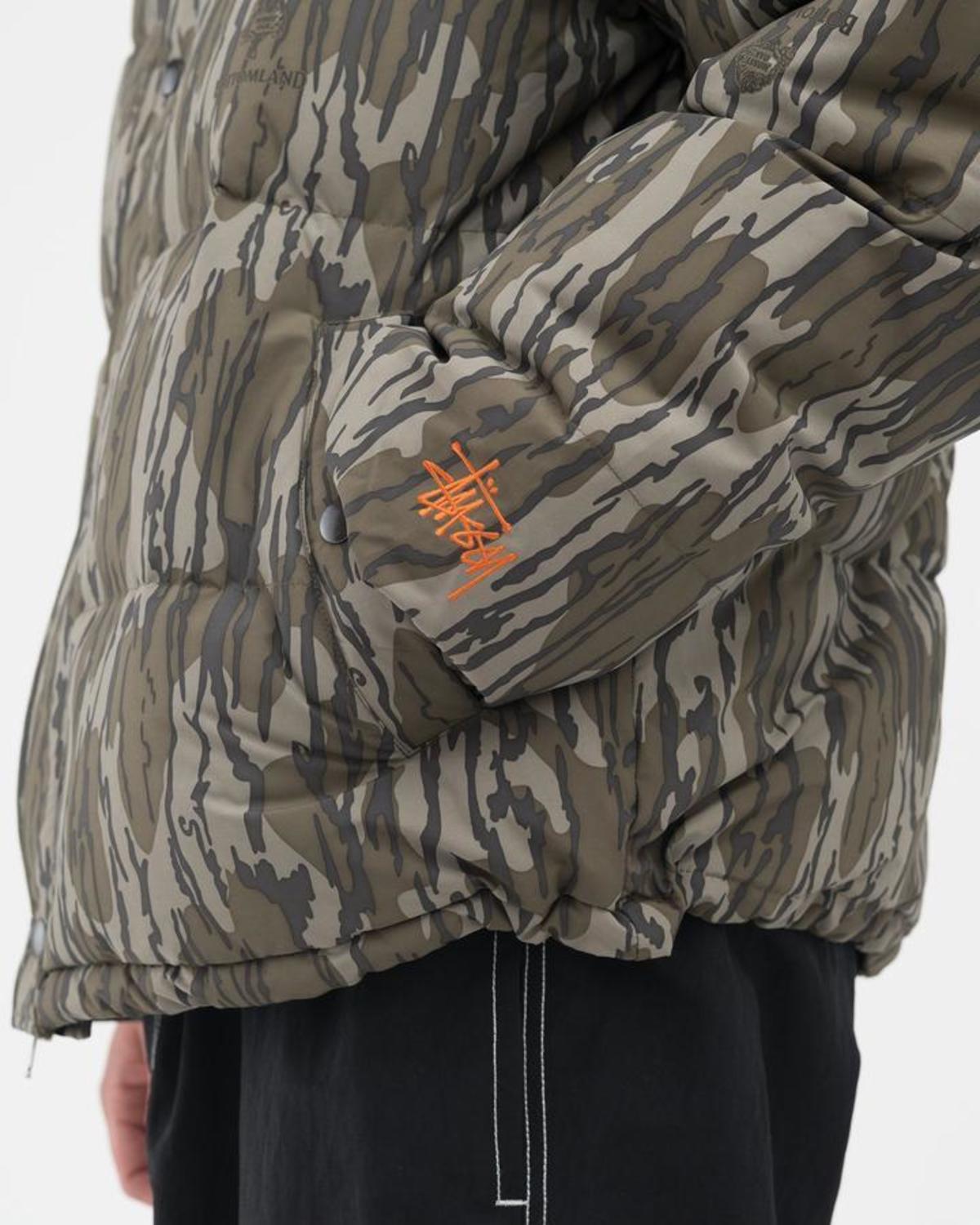 Stussy Mossy Oak Down Puffer Jacket - Gray | Garmentory