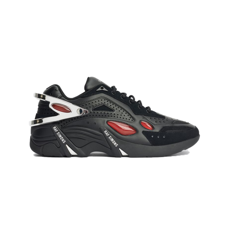 RAF SIMONS Cylon 21 Shoes - Black/Red | Garmentory