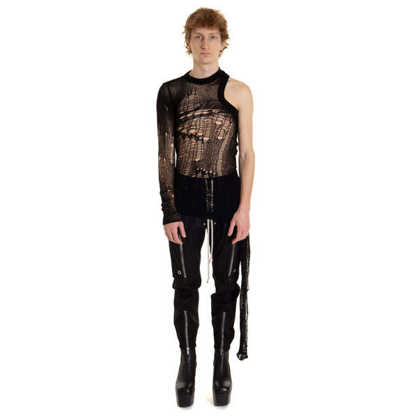 RICK OWENS Banana Net ls tee | Garmentory