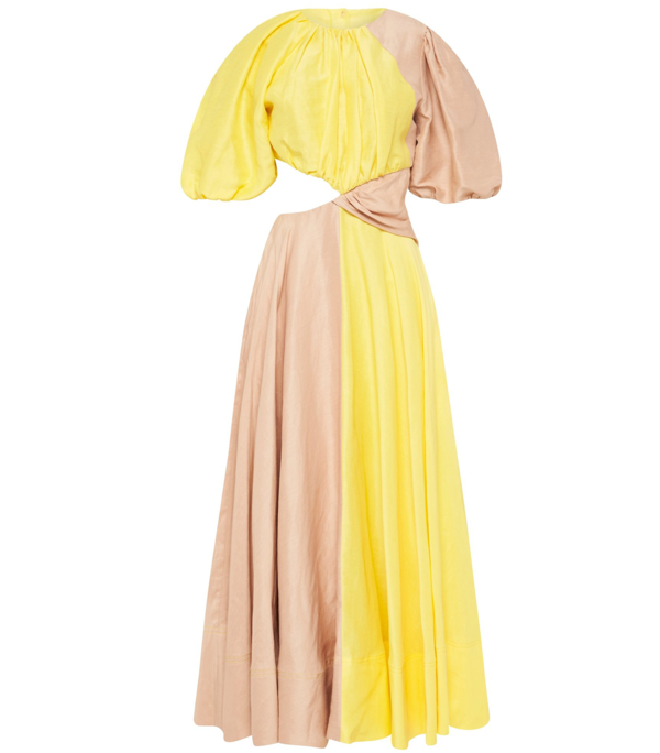 chinese dress ladies Soundscape Maxi Dress | Yellow Ombre