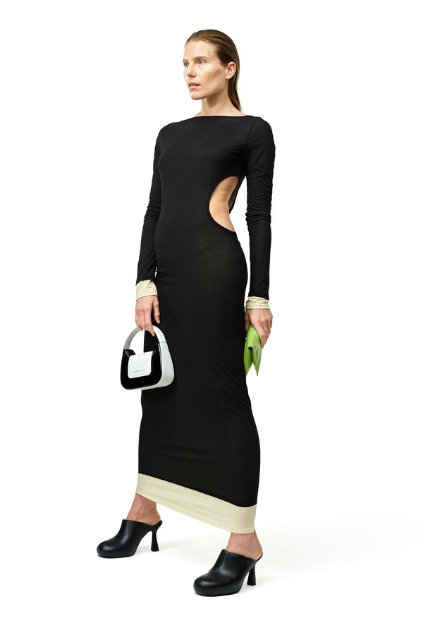 Simon Miller Solar Dress - Black Mesh | Garmentory